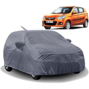 Waterproof Car Body Cover Compatible with Alto K10 with Mirror Pockets (Jungle Print)